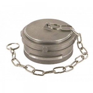 Guillemin cover. Mainly used for tanker trucks, silos in industry and agriculture (mainly in BeNeLux). Couplings made of stainless steel , aluminium or polypropylene.