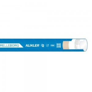 50 Hose for the transportation and pumping of liquid foods such as wine, beer, milk, oil, fat, cider, fruit juices and alcoholic beverages up to 95% alcohol.