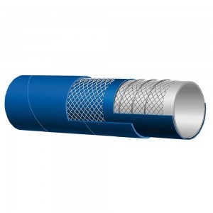 51 Alfagomma hose for pumping and transporting food, fats, milk, alcoholic beverages up to 75%.
