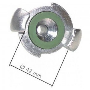 The connections are designed for compressed air