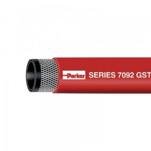 25 Parker pressure hose is designed for transporting air, water, small chemicals, liquid fertilizers and other liquids.