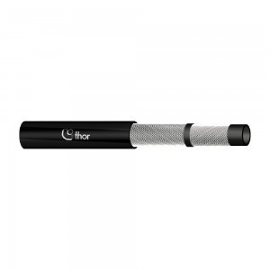 25 Thor universal pressure hose for transporting petroleum products for diesel and mineral oil, grease> 50%, unleaded fuel with max. 5% MTBE and 15% oxygen compounds. Used in agricultural machinery, engine cooling systems and wherever grease, compressed air, water, fuel or oil is used.