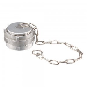 Guillemin cover. Mainly used for tanker trucks, silos in industry and agriculture (mainly in BeNeLux). Couplings made of stainless steel , aluminium or polypropylene.