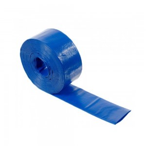 30 Espiroflex flat PVC hose for transporting water and other liquid products.