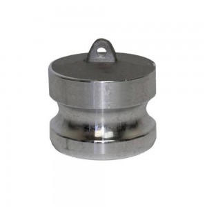 Camlock DP type cap is suitable for Camlock B, C, D type connectors. Made of aluminum (AL), stainless steel (SS) and polypropylene (PP).